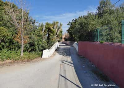 Brug naar Monte Rosa Olijfgaard Moncarapacho
