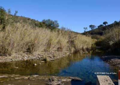 Rivier de Alportel op wandelroute Curral da Pedra