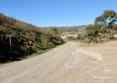 Malhada de Peres halverwege rondwandeling Mata de Conceicao