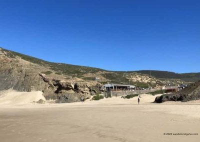 Wandelroute Torre de Aspa, strand West-Algarve